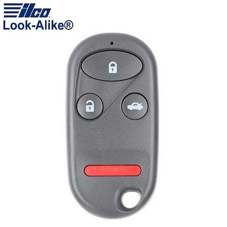 Ilco LAL RKE-HON-4B1 HONDA 4 BUTTON REMOTE KEYLESS ENTRY ILCO-AX00011740